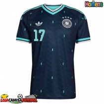 Camisa de Futebol Alemanha Florian Wirtz #17 Equipamento Secundário Mundo 2026 Manga Curta